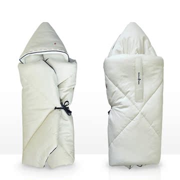 [韩国直送]包邮新生婴儿抱被包被保暖抱毯防踢睡袋竹纤维60%棉40%